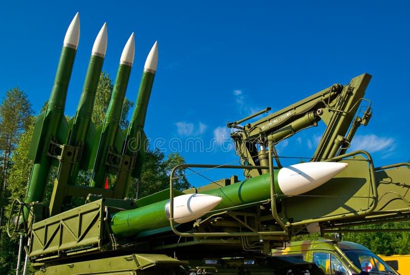 Buk-M导弹发射装置.